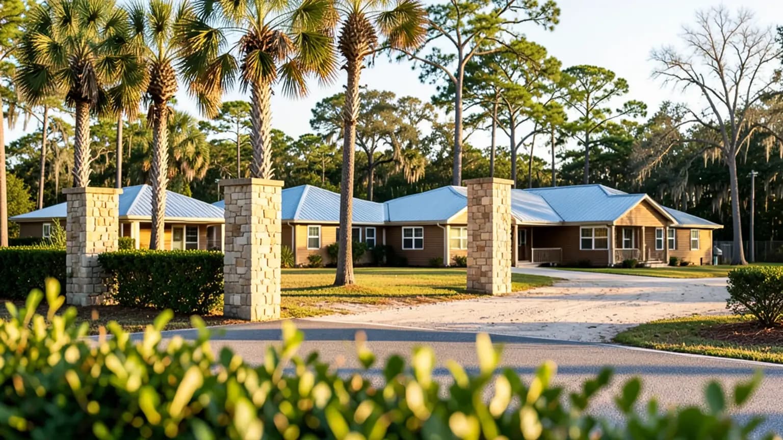 Aerial view of Hernando County, Florida