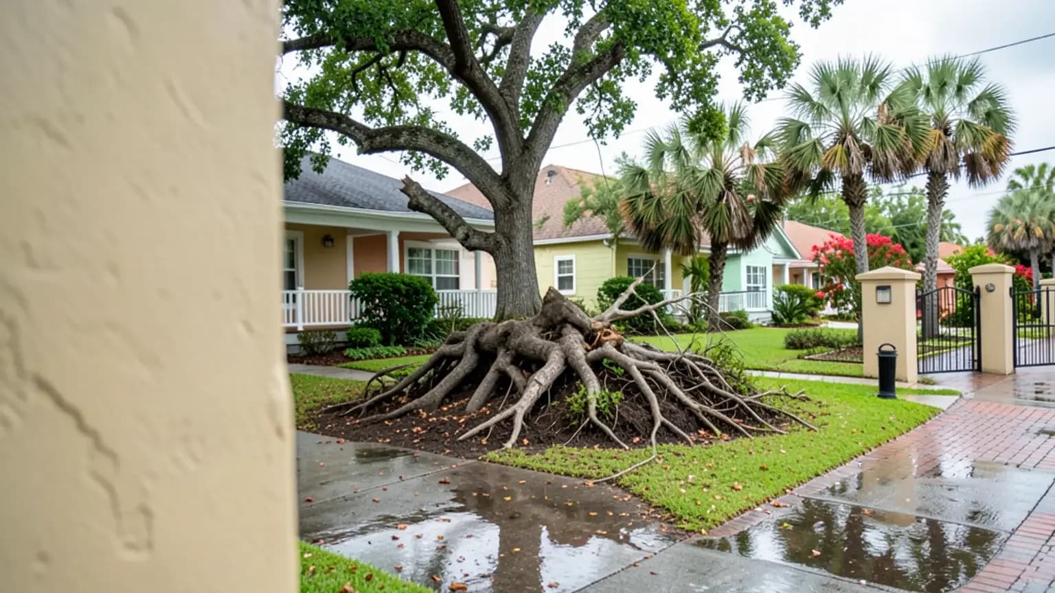 Hurricane Dennis storm impact photograph