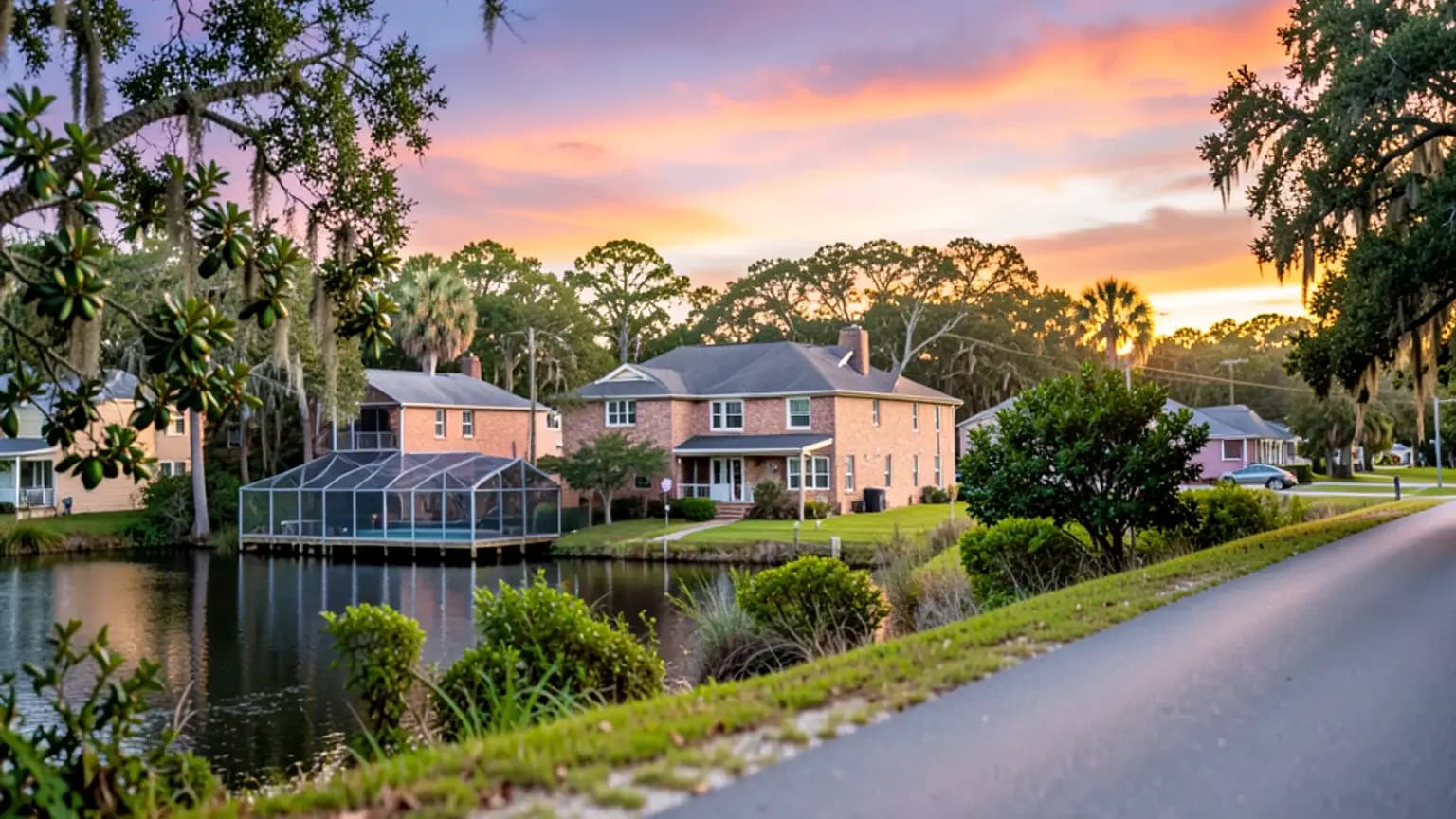 Palm Bay Estates, Palm Bay, Brevard County Florida photograph